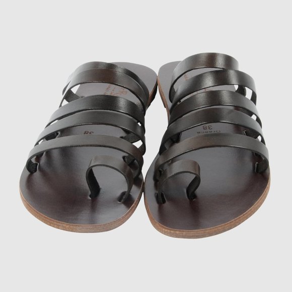 Greek Leather Sandal: Ekaterine - Picture 2 of 5